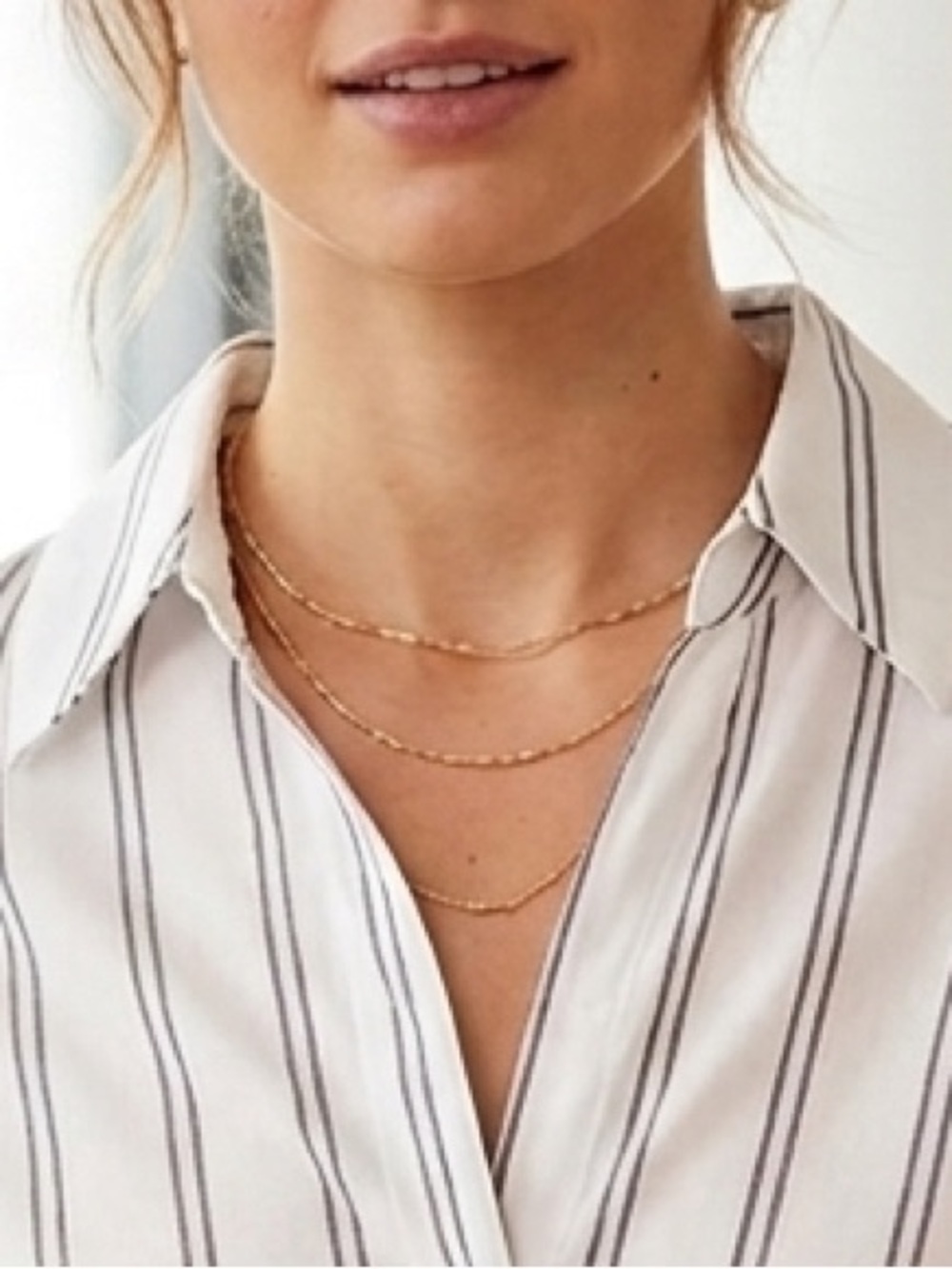 Mango Striped Shirt